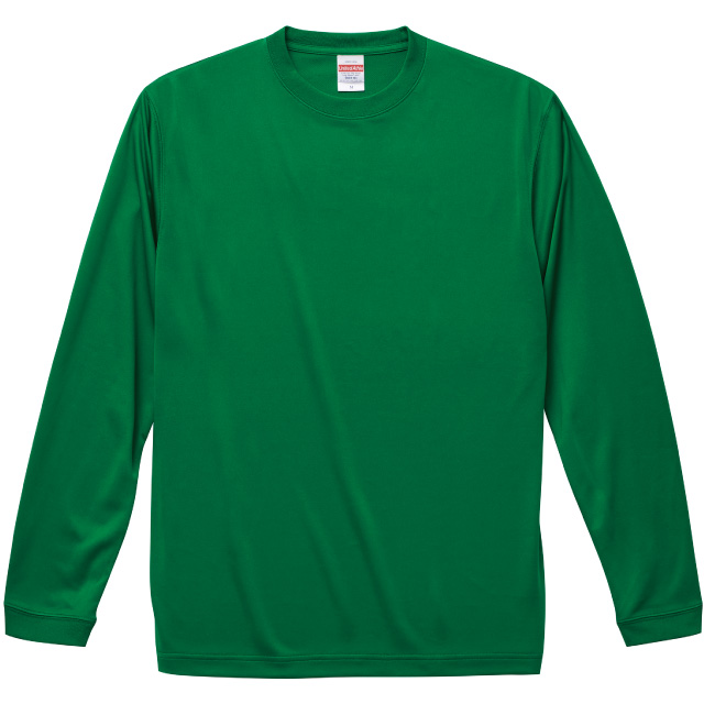 グリーン｜シルキータッチドライロングTシャツ