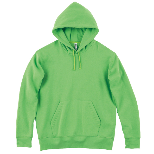 ライム｜やわらかフリースパーカー