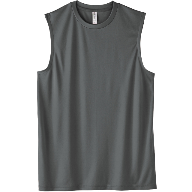 ダークグレー｜スポーツノースリーブ