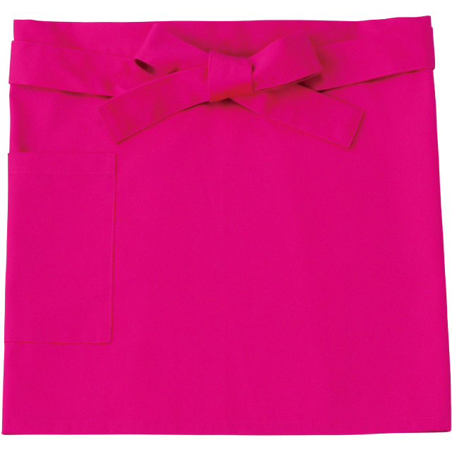 ホットピンク｜ショートエプロン