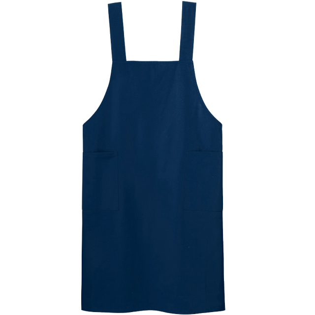 ネイビー｜Ｈ型エプロン