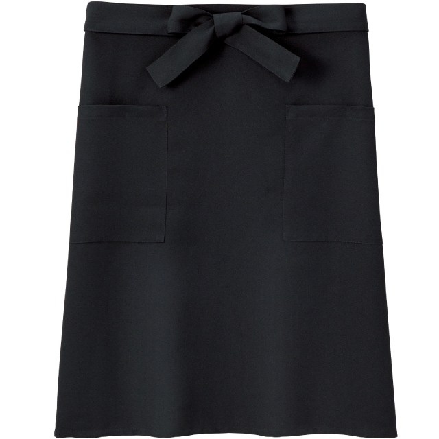 ブラック｜ポリウェイターエプロン