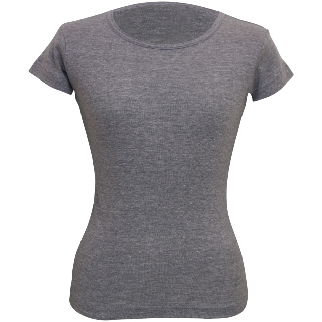 杢グレー｜ビューティフルラインＴシャツ