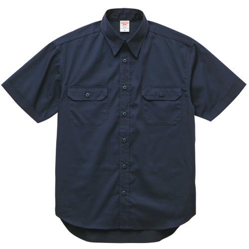 ダークネイビー｜やる気みなぎるシャツ