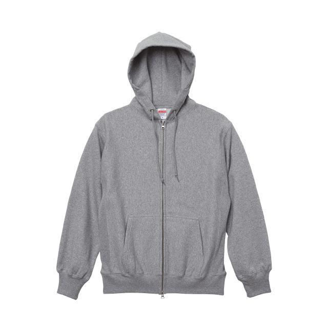ミックスグレー｜パワフルＷジップパーカー
