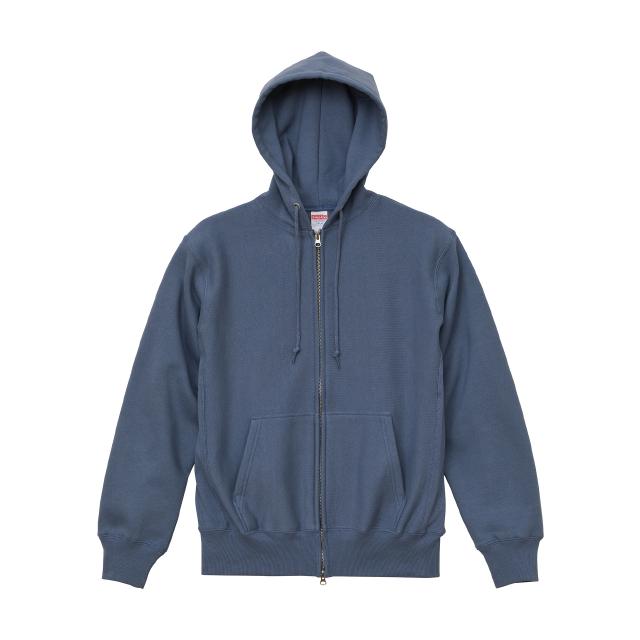 ストーンブルー｜パワフルＷジップパーカー