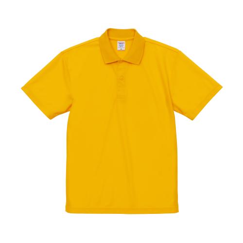 カナリアイエロー｜スペシャルドライカノコポロシャツ（ノンブリード）