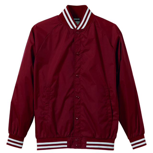 バーガンディー×ホワイト｜グッドスタイルスタジャン