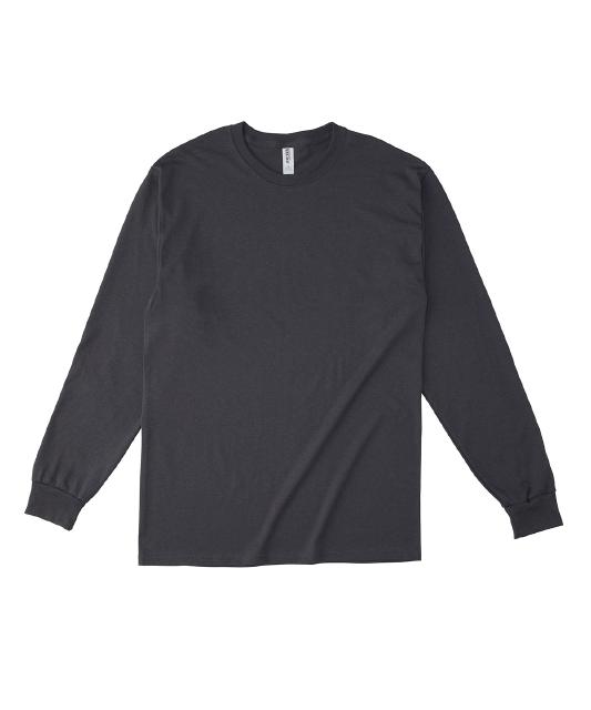 チャコール｜ハイブリッドロングTシャツ