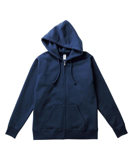 ネイビー｜あったかジップパーカー