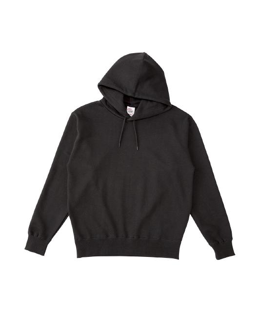 ブラック｜シンプルスタイルパーカー