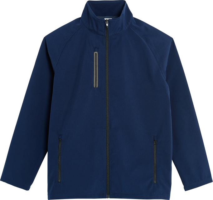 ネイビー｜ストレッチ防水ジャケット