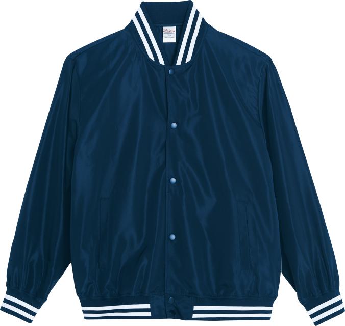 ネイビー｜マットカジュアルスタジャン