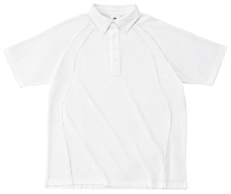 ホワイト｜リビングポロシャツ