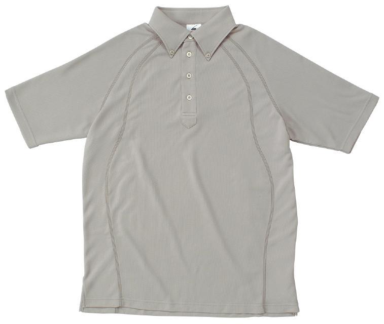 シルバーグレー｜リビングポロシャツ