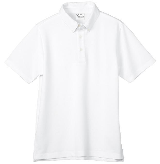 ホワイト｜着心地グッドポロシャツ