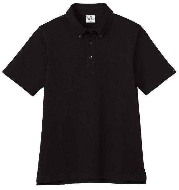 ブラック｜着心地グッドポロシャツ