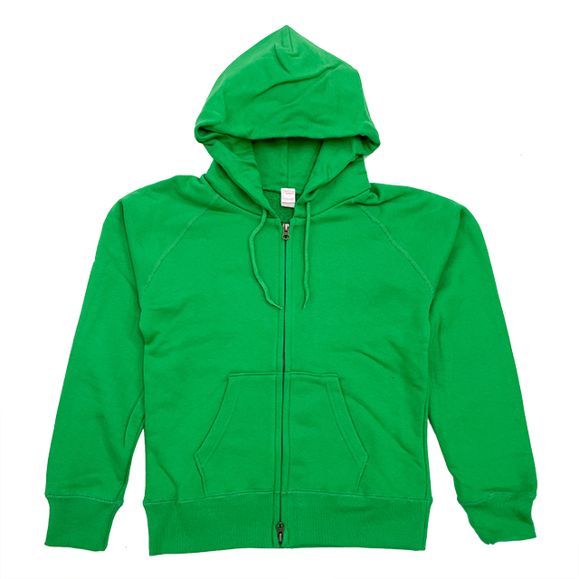 グリーン｜ガールズキャンプパーカー