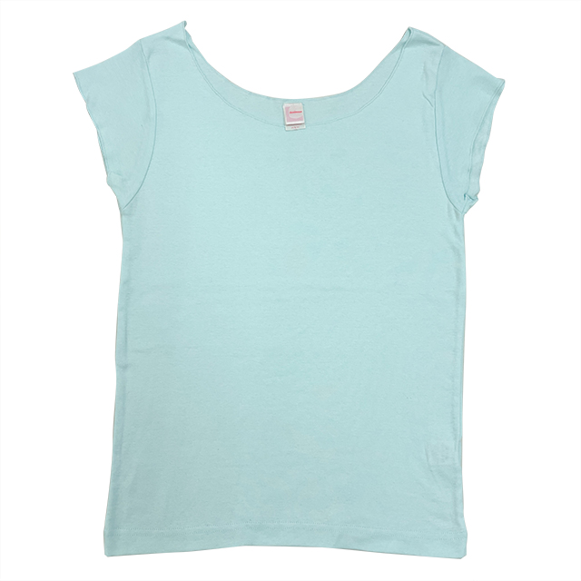 シャーベットブルー｜レディースショートスリーブ