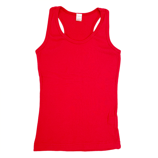 レッド｜レディースダンスタンクトップ