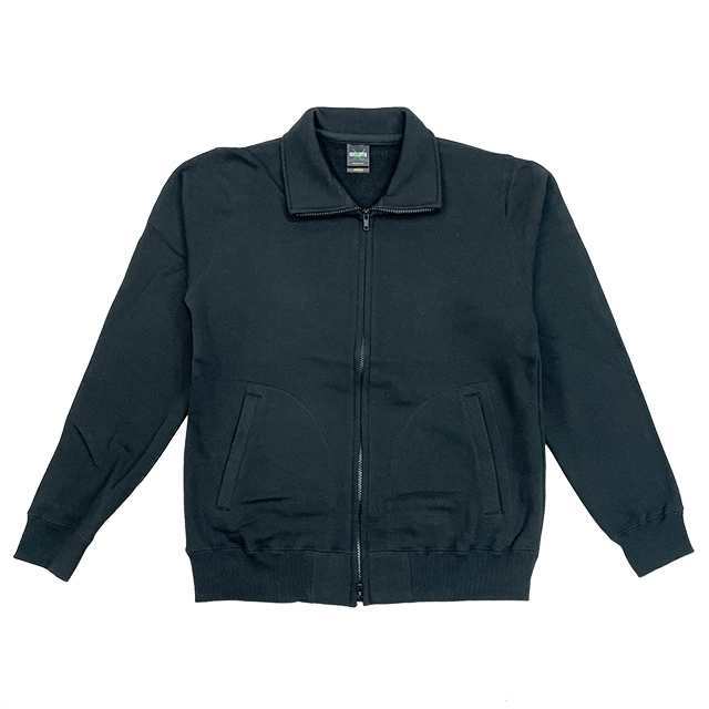 ブラック｜ハピネススウェットジャケット