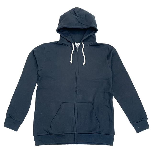 ブラック｜ポジティブジップパーカー