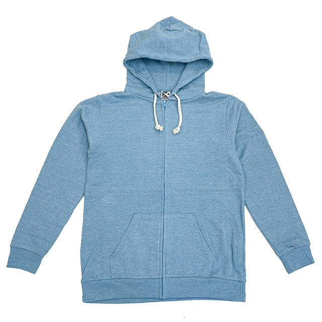 ミックスターコイズ｜ポジティブジップパーカー