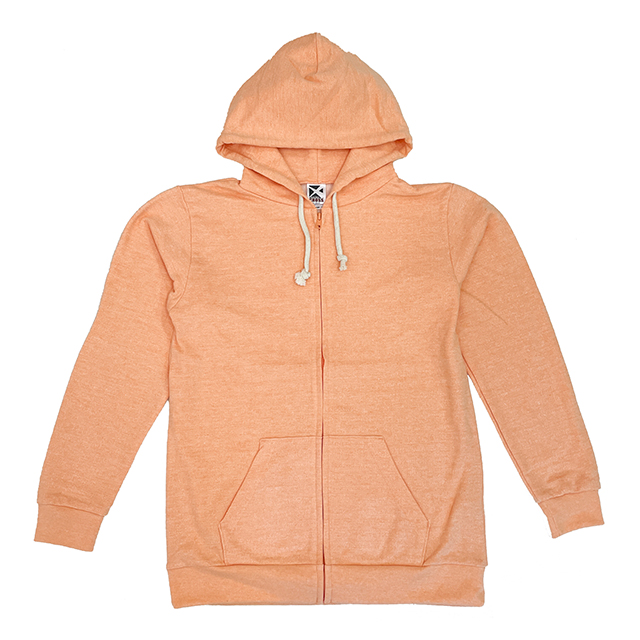 ミックスオレンジ｜ポジティブジップパーカー