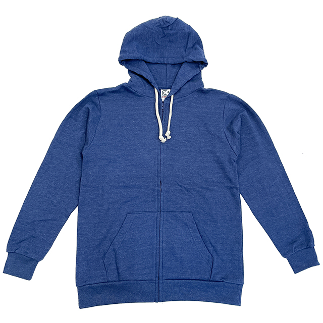 ミックスネイビー｜ポジティブジップパーカー