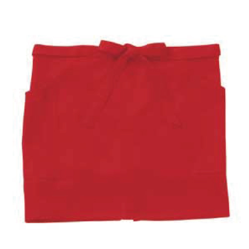 レッド｜オシャレカフェエプロン