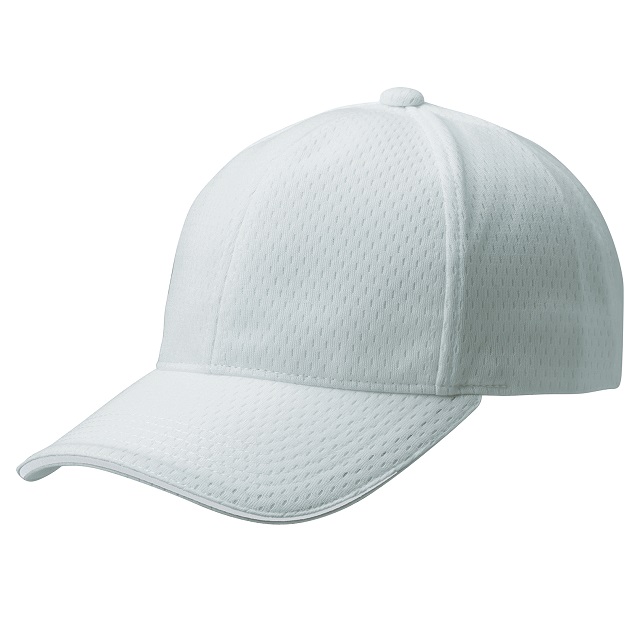 グレー／ホワイト｜ビビッド爽快キャップ