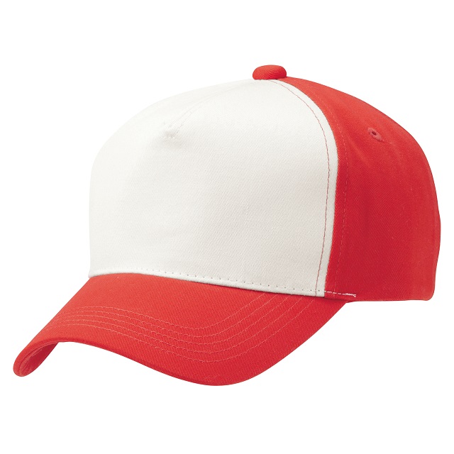 レッド／オフホワイト｜レトロコンビキャップ