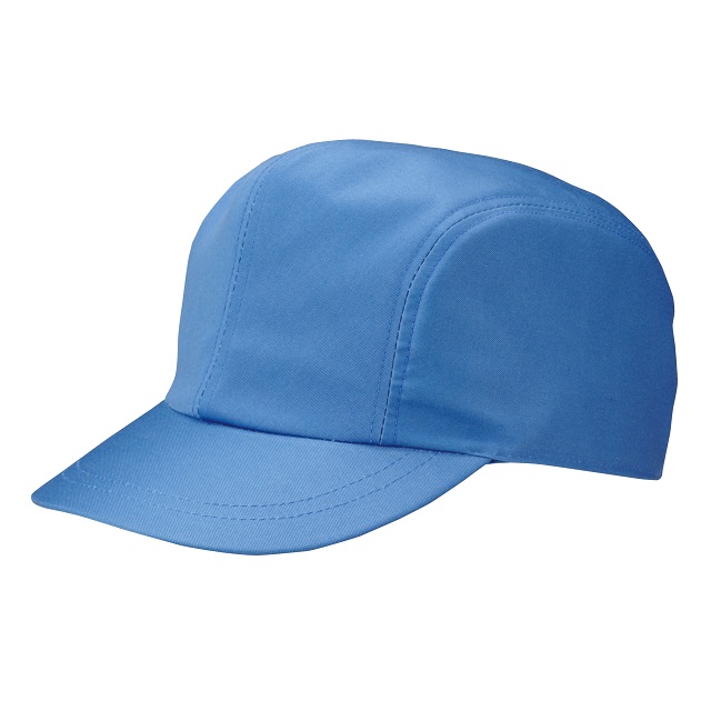 ブルー｜シンプルおしごとキャップ(タイプ2)