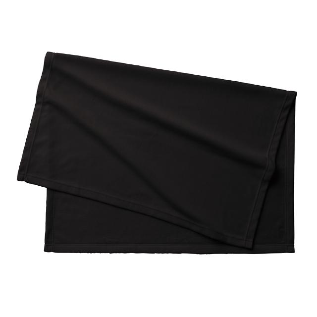 ブラック｜エコブランケット（再生PET）Mサイズ