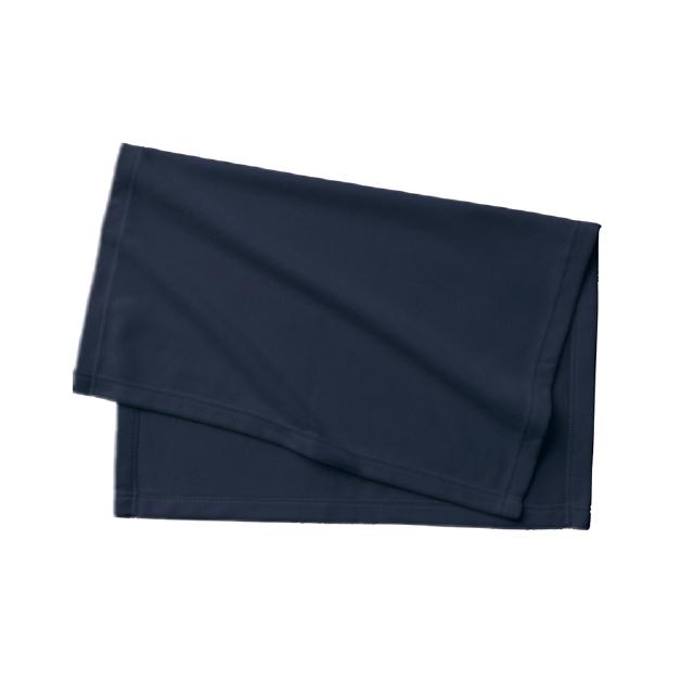 ネイビー｜エコブランケット（再生PET）Sサイズ　バッグ付き