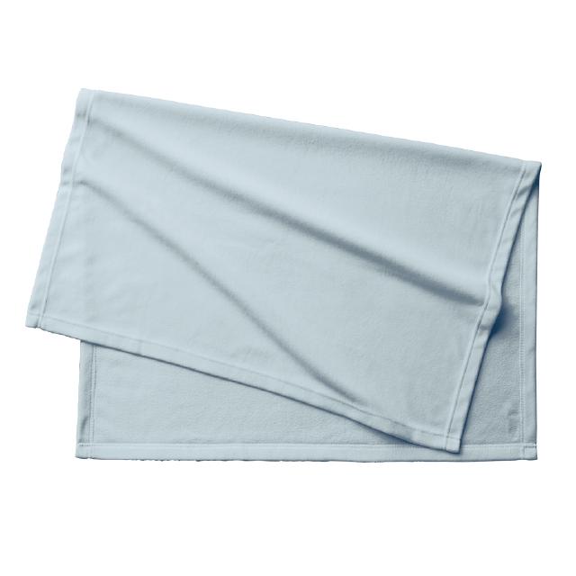 ベビーブルー｜エコブランケット（再生PET）Mサイズ　巾着付き