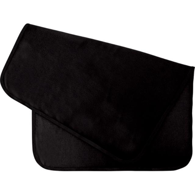 ブラック｜スムースフリースブランケット（M）