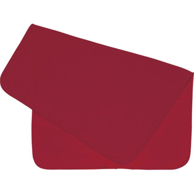 レッド｜スムースフリースブランケット（L）