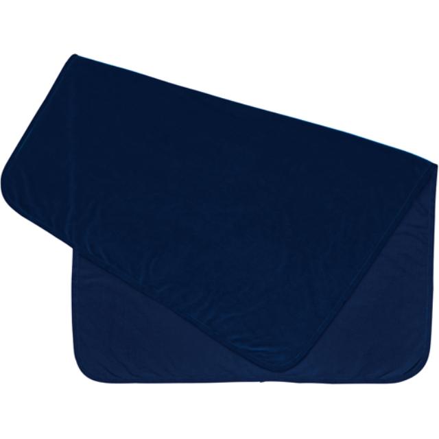ネイビー｜スムースフリースブランケット（L）