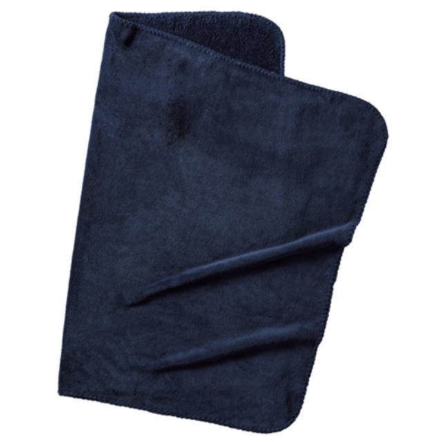 ネイビー｜巻き巻き巾着ブランケット