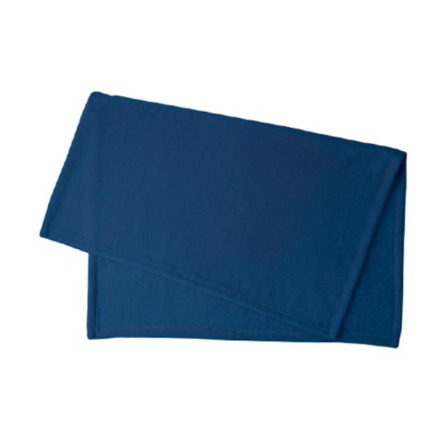 ネイビー｜ふんわりブランケット（合皮ポーチ付き）