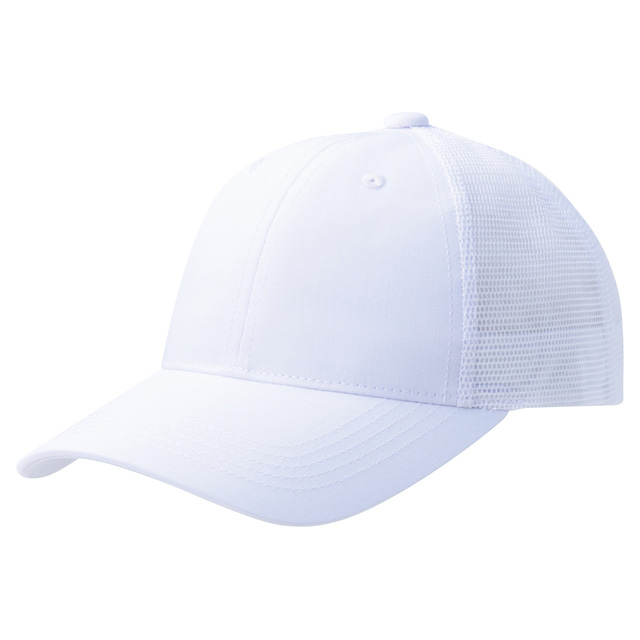 ホワイト｜スポーティメッシュキャップ