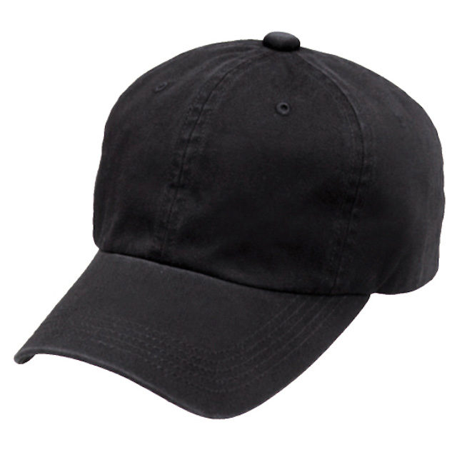 ブラック｜カジュアル・チノキャップ