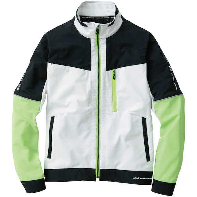 ライトグリーン｜ライトスポーティーブルゾン(ブランドロゴ入り)