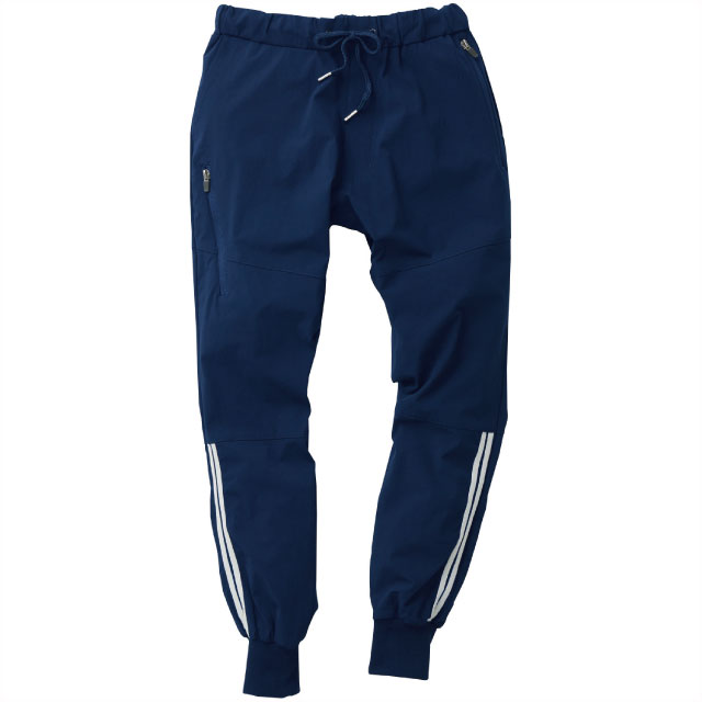 ネイビー｜冷感スポーティージョガーパンツ