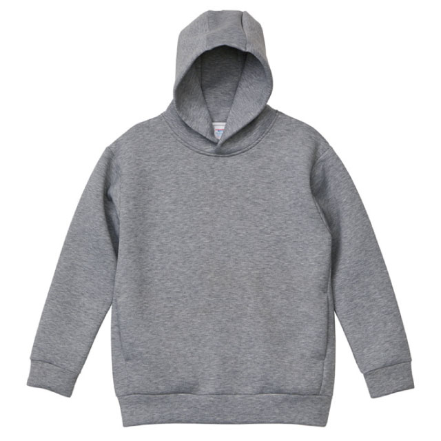 ヘザーグレー｜もちもちスポーツプルパーカー