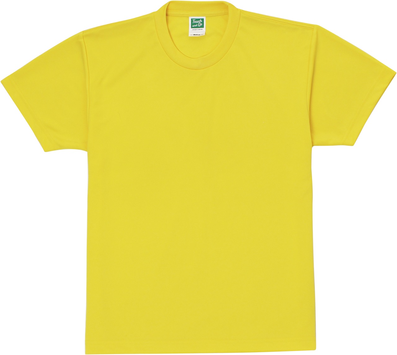 イエロー｜快適ドライTシャツ