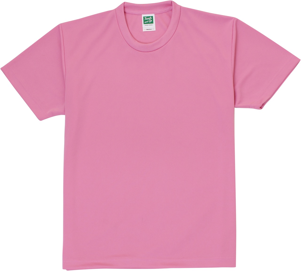 ピンク｜快適ドライTシャツ