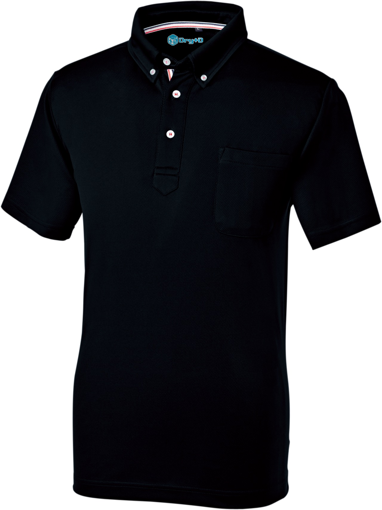 ブラック｜スマートポロシャツ