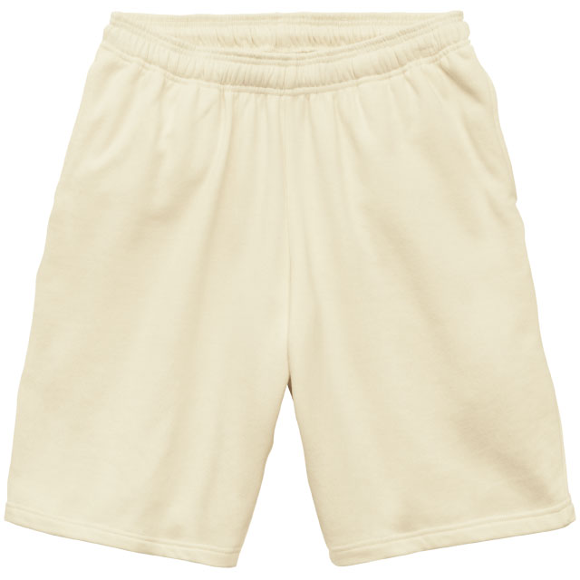 ナチュラル｜パイルスウェットハーフパンツ